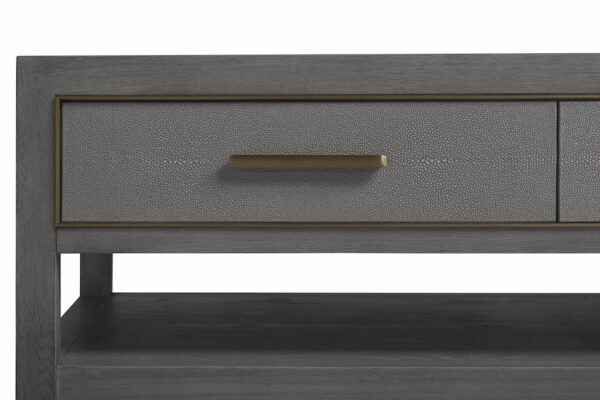 Lyndhurst Shagreen & Oak Coffee Table View