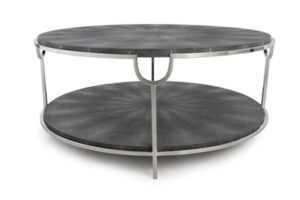 Shagreen Coffee Rounded Table