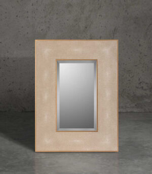 Shagreen Mirror Front View