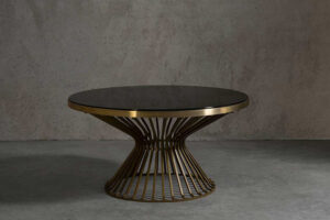 Stainless Steel Round Coffee Table